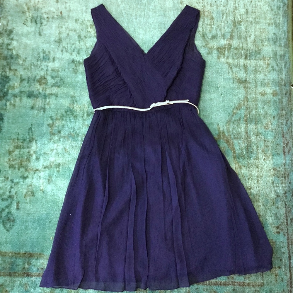 Donna Morgan Silk Chiffon Dress